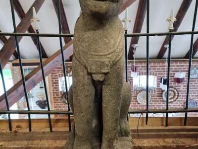 Egypte - Stenen sculptuur kat