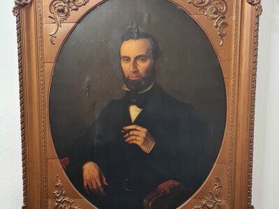 Mannenportret ( Abe Lincoln?)