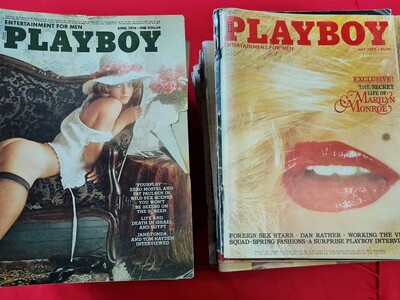 Erotica - Playboy 70-er jaren - Lot met 39 exemplaren