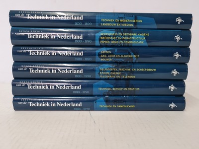Geschiedenis van techniek in Nederland - 6 delen
