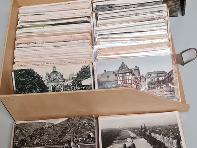 Prentbriefkaarten: Duitsland, Groot lot met ca. 850 kaarten, 1920 - 1950