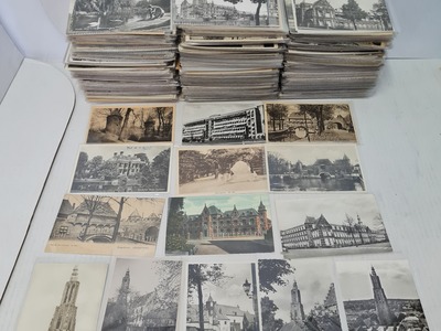 Ansichtkaarten: Nederlandse topografie. Lot met ca. 650 kaarten, 1920/ 1970