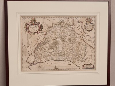 Cartografie: Ducatus Gelriae pars Quarta Quae est Arnhemiensis, Sive Velavia