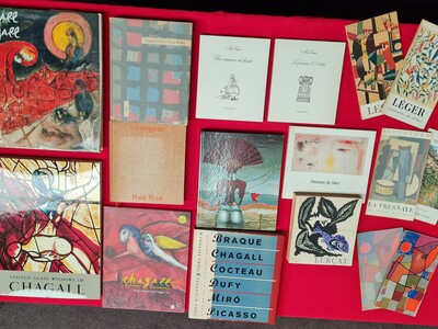 Kunstboeken: Lot met 17 diverse monografieën