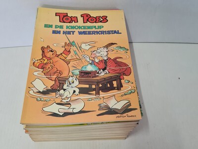 Stripboeken: Maarten Toonder. Tom poes. 32 diverse soft covers