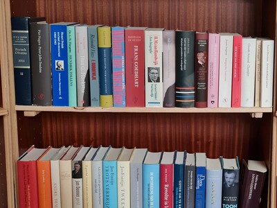 Literatuur/ Geschiedenis: Lot met 64 biografieën w.o. doublures