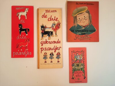 Children Books: Piet Worm - De Drie Paardjes - 1948/1992