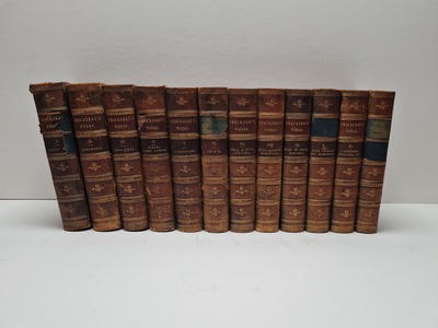 Boeken - The Works of William Makepeace Thackeray 12 vol. 1875