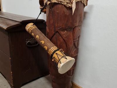 Etnografica - Afrikaanse houten gesneden Bongo 