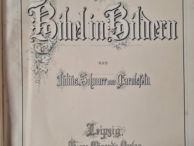 Kunstboek - Die Bibel in Bildern von Julius Schnorr von Carolsfeld