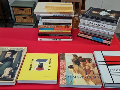 Boeken/ Kunst: Lot met 25 diverse kunstboeken