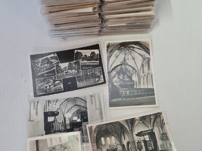 Ansichtkaarten: Groningen/Drenthe. Lot met ca. 450 kaarten 1930/ 1970