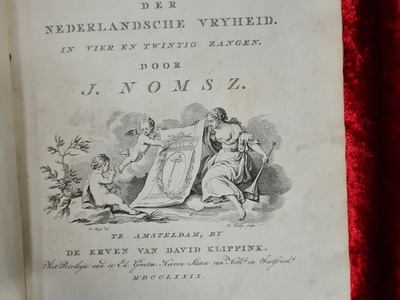 Antiquarisch: Nomsz., J. Willem de Eerste, of de grondlegging der Nederlandsche vrijheid, 1779