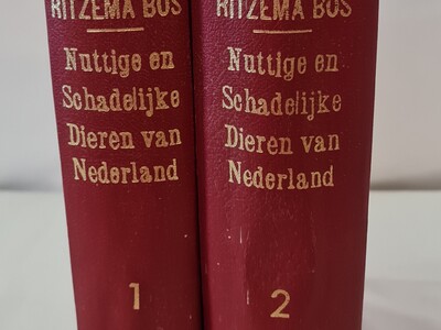 Landbouw; Dr. J. Ritzema Bos - Landbouwdierkunde. Nuttige en schadelijke dieren van Nederland - 1879/1882