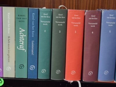 Literatuur: Karel van het Reve. Lot met 12 Diverse uitgaven.