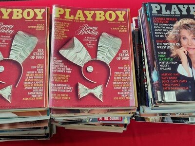Erotica - Playboy jaren '80 Amerikaans - Lot met 127 stuks