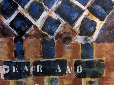 Kunst - Maya Wildevuur - Acryl Peace and Friendship