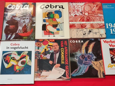 Kunstboeken - Lot met 11 kunstboeken-Cobra