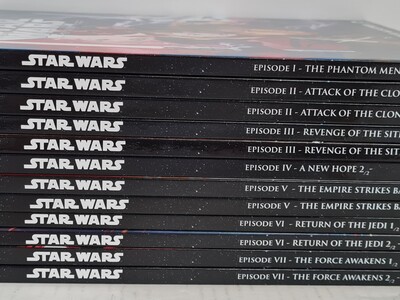 Uitgeversrestant - 12 delen uit de Star Wars reeks, 435 boeken