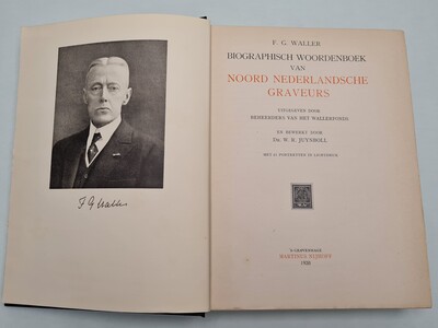Boeken: F. G. Waller. Biographisch woordenboek van Noord Nederlandsche graveurs