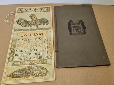Geïllustreerde boeken: Theo van Hoytema. Kalender 1916/ Albert Hahn. Ben ik dat?