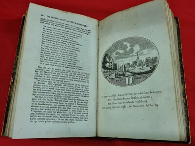 Antiquarische boeken/ Topografie: Ollefen, L. van. De Nederlandsche stad- en dorp-beschrijver, Deel 2 Delfland