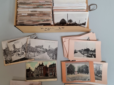 Prentbriefkaarten: Groot lot met ca. 1000 kaarten, 1920 - 1950